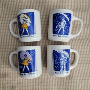 Vintage 1914 Design Morton Salt Girl Coffee Mug Cup | 150 Year Anniversary 1998